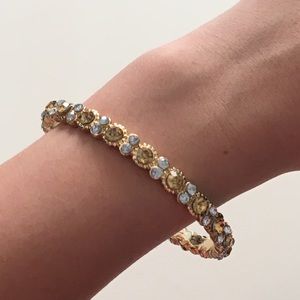 Gold and silver bracelet